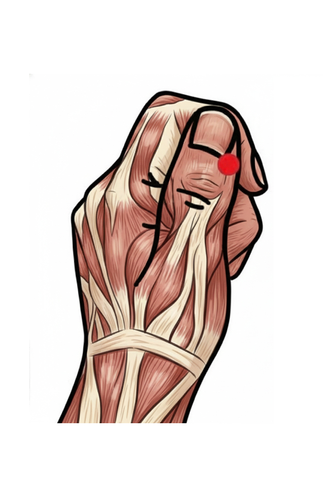 少商穴 / Shaoshang / LU11 / 井穴 Jing-Well Point